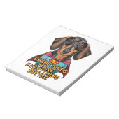 Bloc-note Les Dachshunds rendent tout meilleur (Tourné)