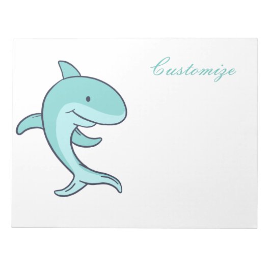 Bloc-note Les dauphins bleus sauter Thunder_Cove (Devant)