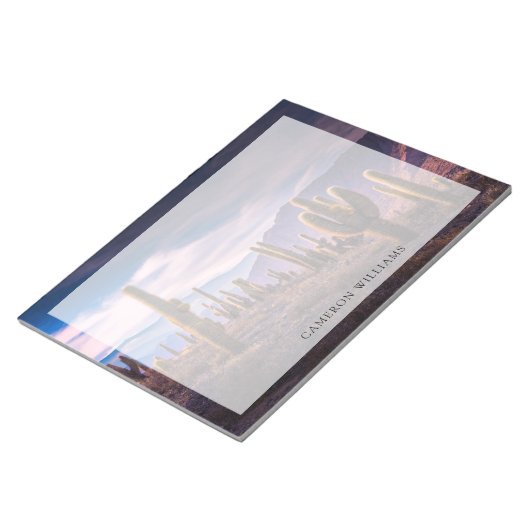 Bloc-note Les déserts | Cactus Paysage Argentine (Incliné)