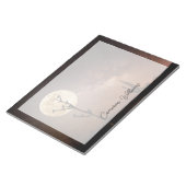 Bloc-note Les déserts | Cactus Saguaro avec oiseaux dans le  (Incliné)