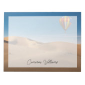 Bloc-note Les déserts | Dunes de sable dans le désert de Dub (Devant)