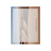 Bloc-note Les déserts | Dunes de sable des Émirats arabes un (Tourné)