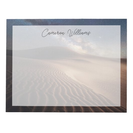 Bloc-note Les déserts | Ordos City Mongolie Chine (Devant)