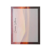 Bloc-note Les déserts | Paysage du désert de Rolling (Tourné)