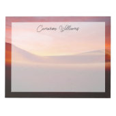 Bloc-note Les déserts | Paysage du désert de Rolling (Devant)