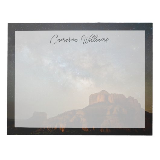 Bloc-note Les déserts | Red Rocks State Park Arizona (Devant)