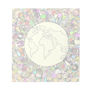Bloc-note Les enfants du monde