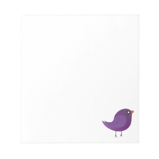 Bloc-note Les enfants, joli petit oiseau (Devant)