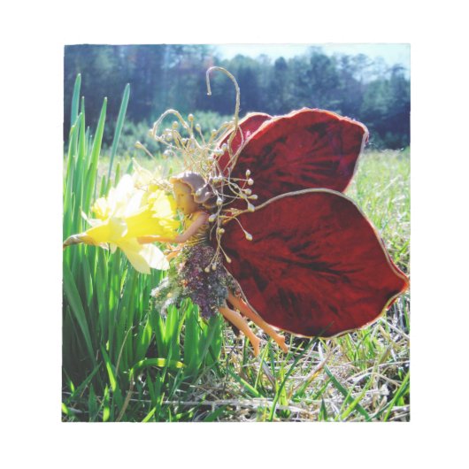 Bloc-note Les fées dans les jonquilles (Devant)