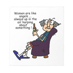 Bloc-note Les Femmes Sont Comme Des Anges