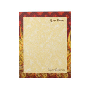 Bloc-note Les Flammes de Ste Apollonie (VVP 001a) 28x21,5 cm