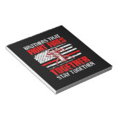 Bloc-note Les Frères Qui Luttent Contre Les Incendies Resten (Incliné)