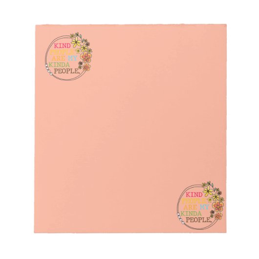 Bloc-note Les Gens Sont Mes Gens (Devant)