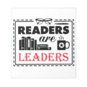 Bloc-note Les lecteurs sont des leaders (Devant)