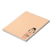 Bloc-note Les lecteurs vont lire Notepad (Tourné)