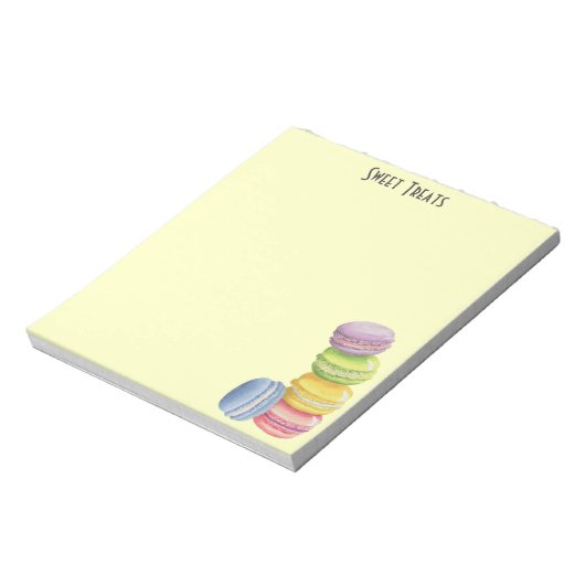 Bloc-note Les macarons (Tourné)
