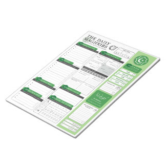 Bloc-note Les Marges Quotidiennes - Budget Détaillé + Planif