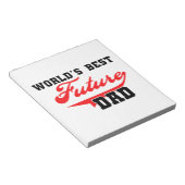 Bloc-note Les meilleurs cadeaux papa du monde (Incliné)