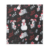 Bloc-note Les Meilleurs Pingouins de Noël (Devant)