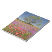 Bloc-note Les métis printaniers poussent en fleur sauvage, (Tourné)