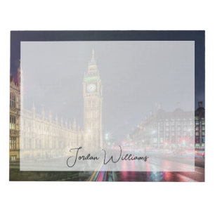 Bloc-note Les monuments   Big Ben la nuit