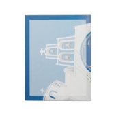 Bloc-note Les monuments | Église grecque du dôme bleu (Tourné)