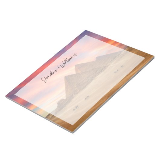 Bloc-note Les monuments | Les grandes pyramides (Incliné)
