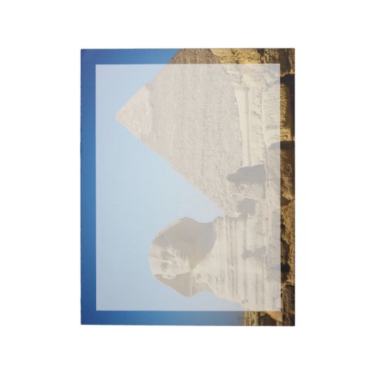 Bloc-note Les monuments | Sphinx & Pyramide d'Egypte (Tourné)