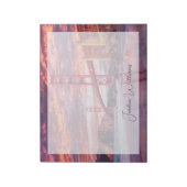 Bloc-note Les monuments | The Golden Gate San Francisco, CA (Tourné)