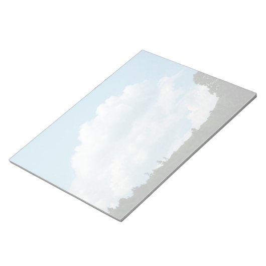 Bloc-note Les nuages rencontrent les arbres (Incliné)