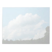 Bloc-note Les nuages rencontrent les arbres (Devant)