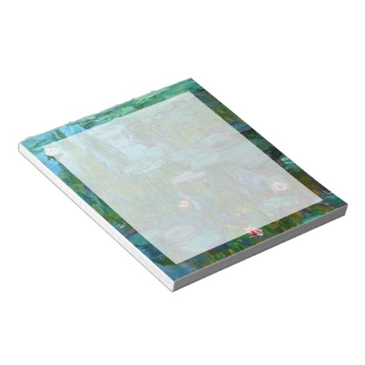 Bloc-note Les nymphéas de Claude Monet (Incliné)