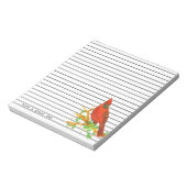 Bloc-note Les Oiseaux Cardinaux Ont Une Grande Journée Lissé (Tourné)