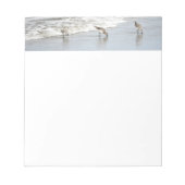 Bloc-note Les oiseaux de plage dans les notes de Surf (Devant)