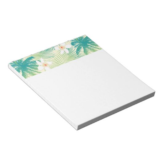 Bloc-note Les palmiers tropicaux d'été (Incliné)