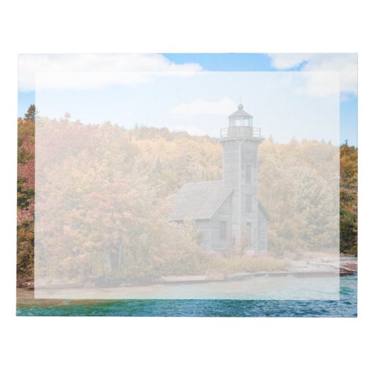 Bloc-note Les phares | Grand Island East Channel Light (Devant)