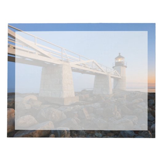 Bloc-note Les phares | Phare de Port Clyde Maine (Devant)