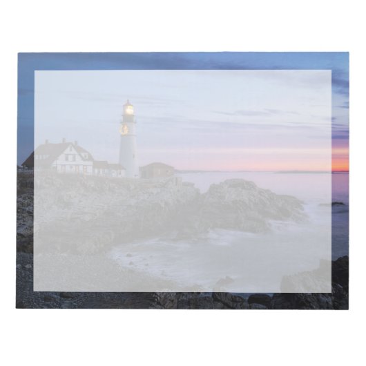 Bloc-note Les phares | Phare du Cap Elizabeth Maine (Devant)