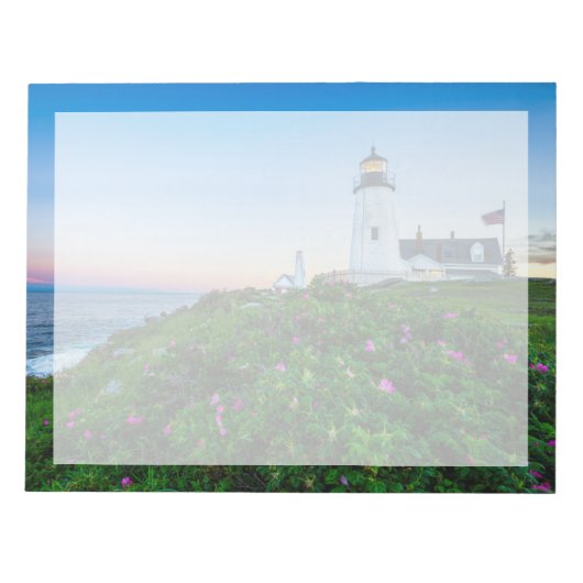 Bloc-note Les phares | Point Lighthouse Bristol Maine (Devant)