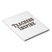 Bloc-note Les professeurs inspirent (Incliné)