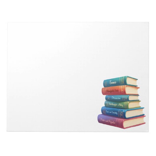 Bloc-note Les romans de Jane Austen VIII (Devant)