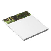 Bloc-note Les séquoias et les fougères du parc national Redw (Incliné)