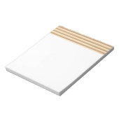 Bloc-note Les strippes de Wood (Tourné)