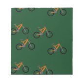 Bloc-note Les vélos en vert (Devant)