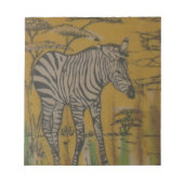 Bloc-note L'Esprit du Serengeti : Le Grazing du Zèbre dans l (Devant)