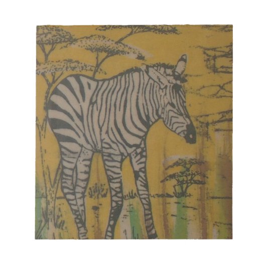 Bloc-note L'Esprit du Serengeti : Le Grazing du Zèbre dans l (Devant)