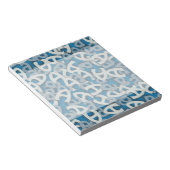 Bloc-note Lettre A bleu (Incliné)