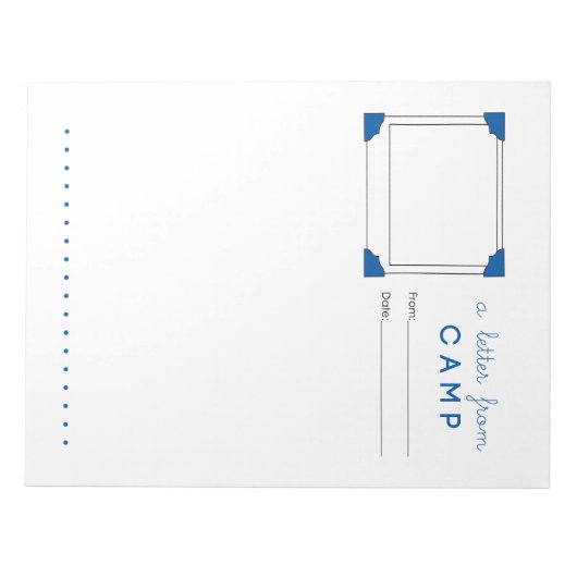 Bloc-note Lettre du camp de papeterie (Devant)