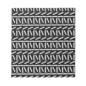 Bloc-note Lettre initiale M (Devant)