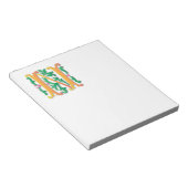 Bloc-note Lettre N Monogramme Fleur de lis (Incliné)